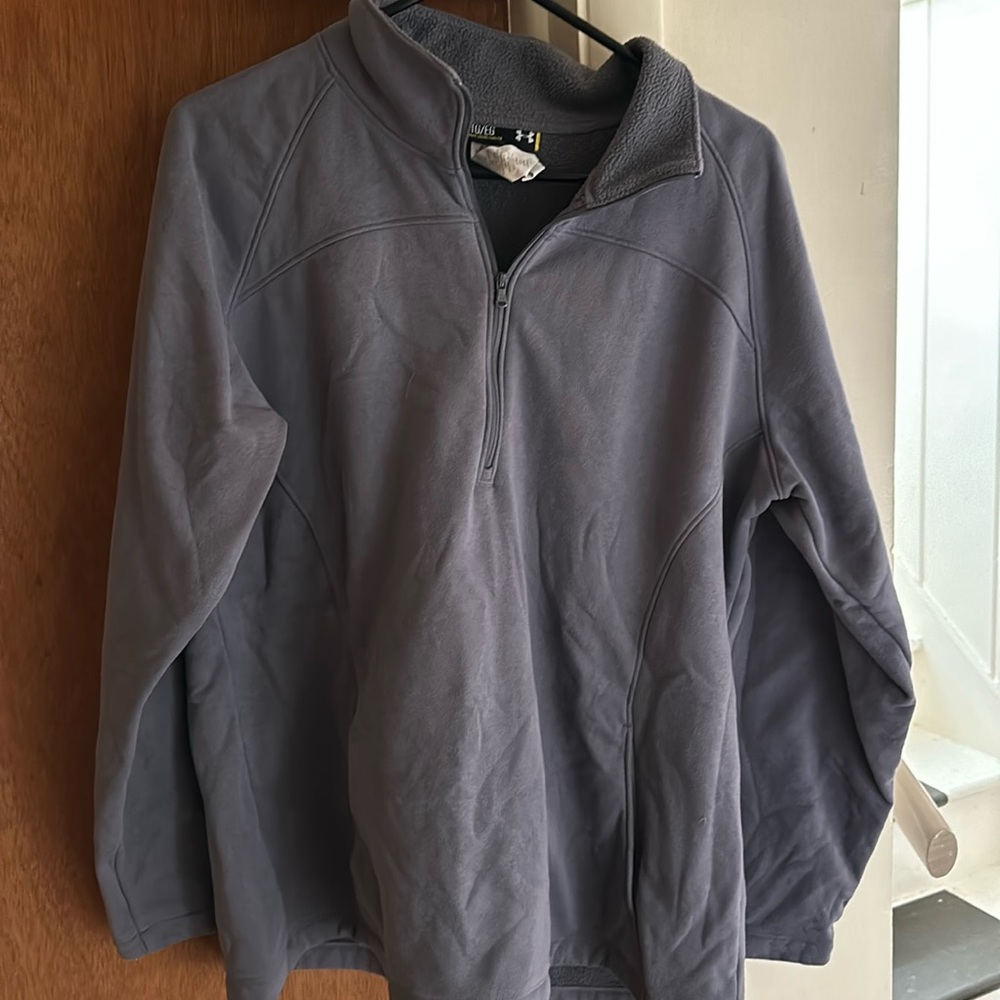 Under armour warm quarter zip jacket. Size xl
